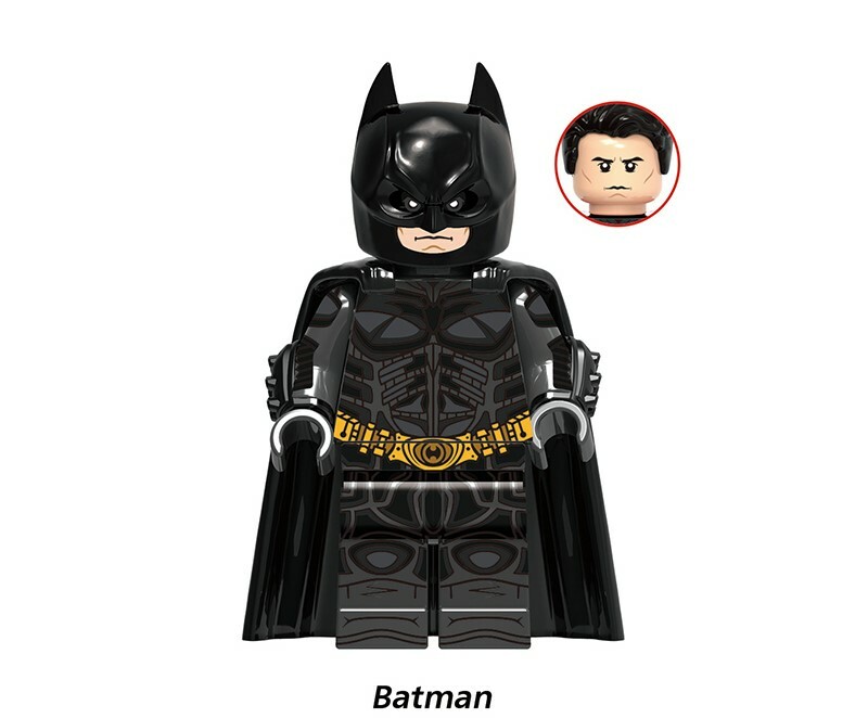 Batman DC Custom Minifigures Minifigs Fit Lego XH1940