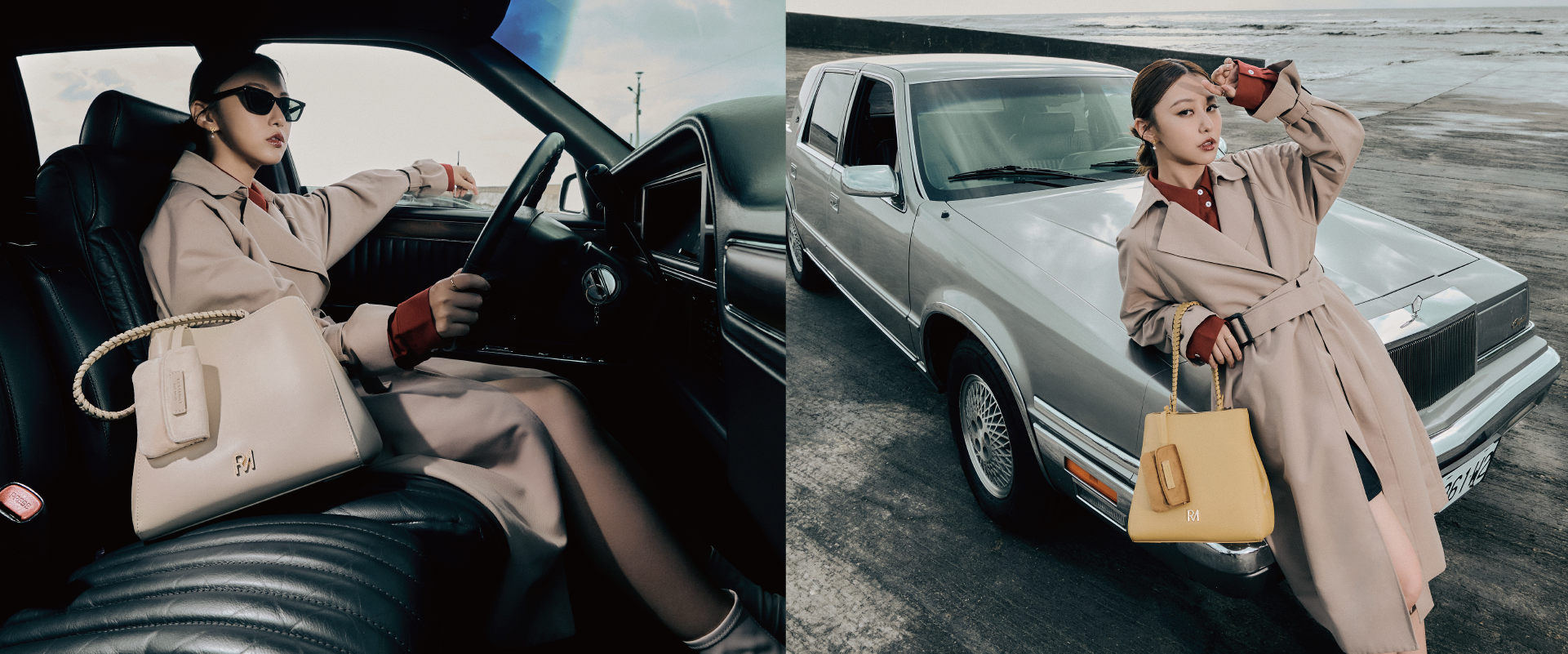 自由公路肩背包 以細膩皮革及圓滑線條打造