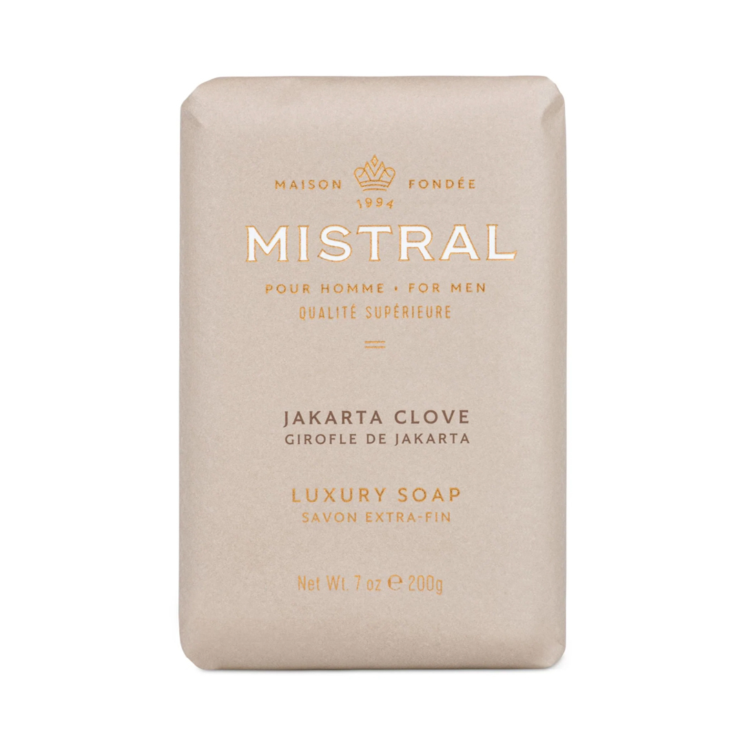 美國 Mistral - 異國風情 頂級奢華香水皂 / 沐浴香皂（Jakarta Clove）