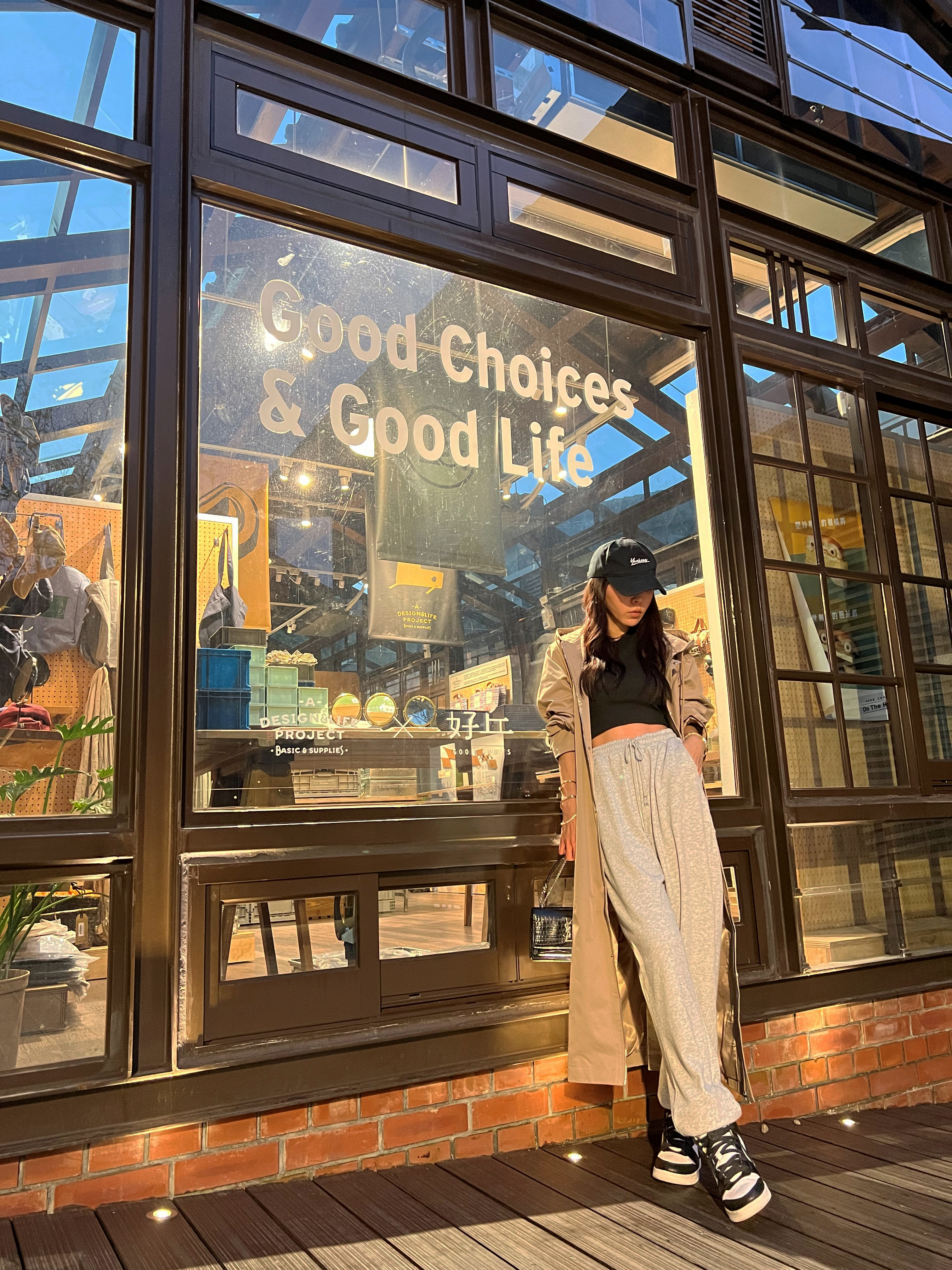 印字風衣外套(現貨)