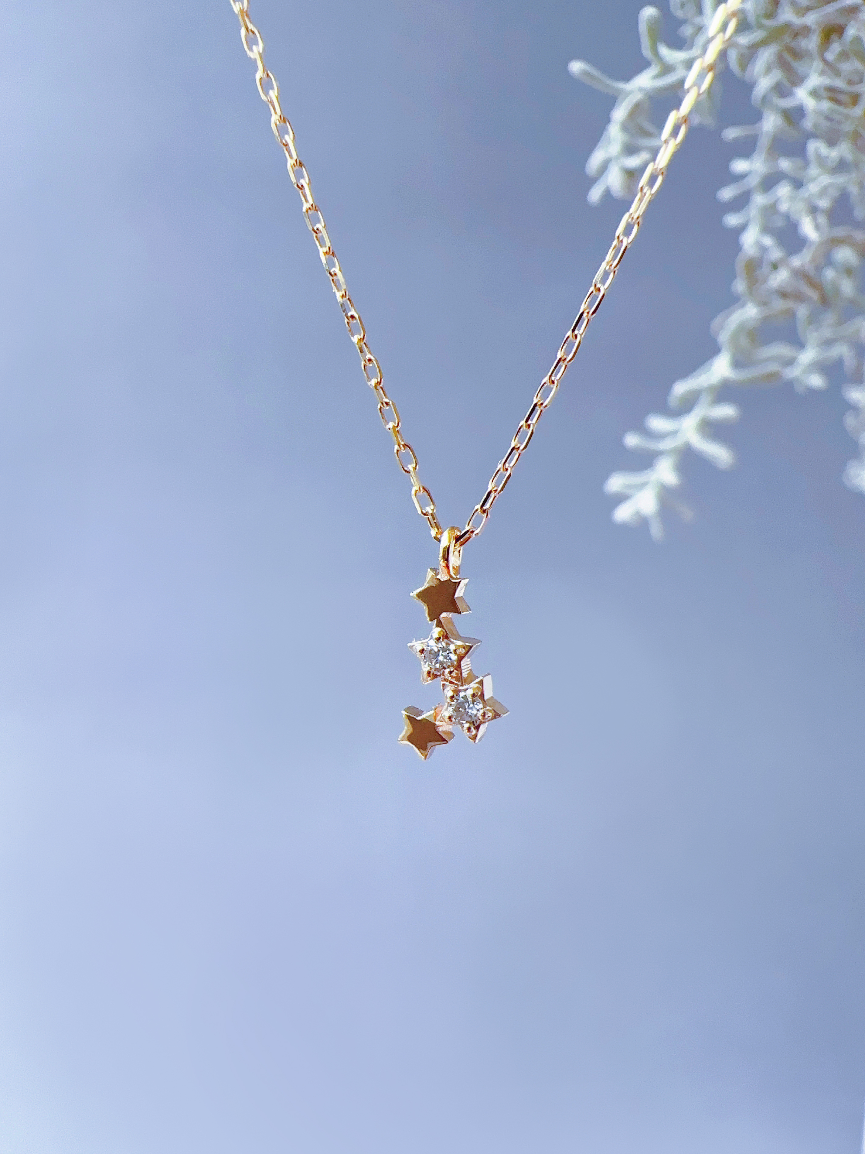 搖曳星星項鍊