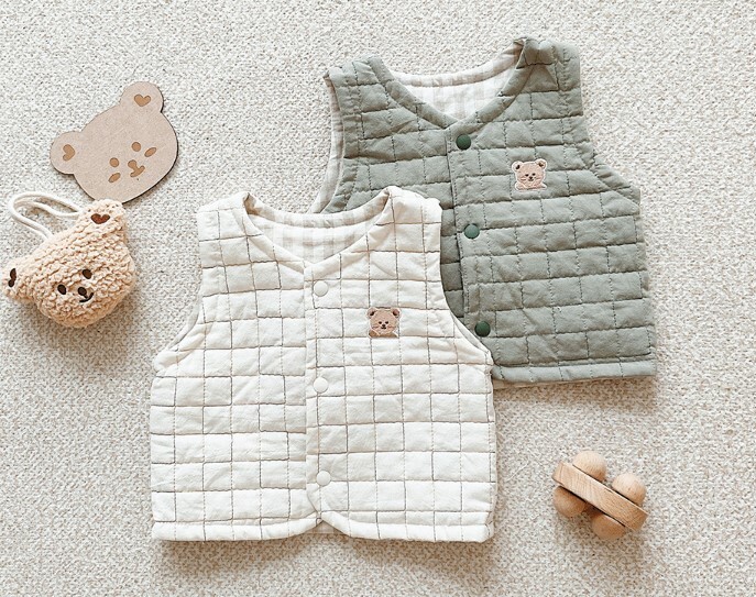 Dot to Dot 絎縫雙面背心