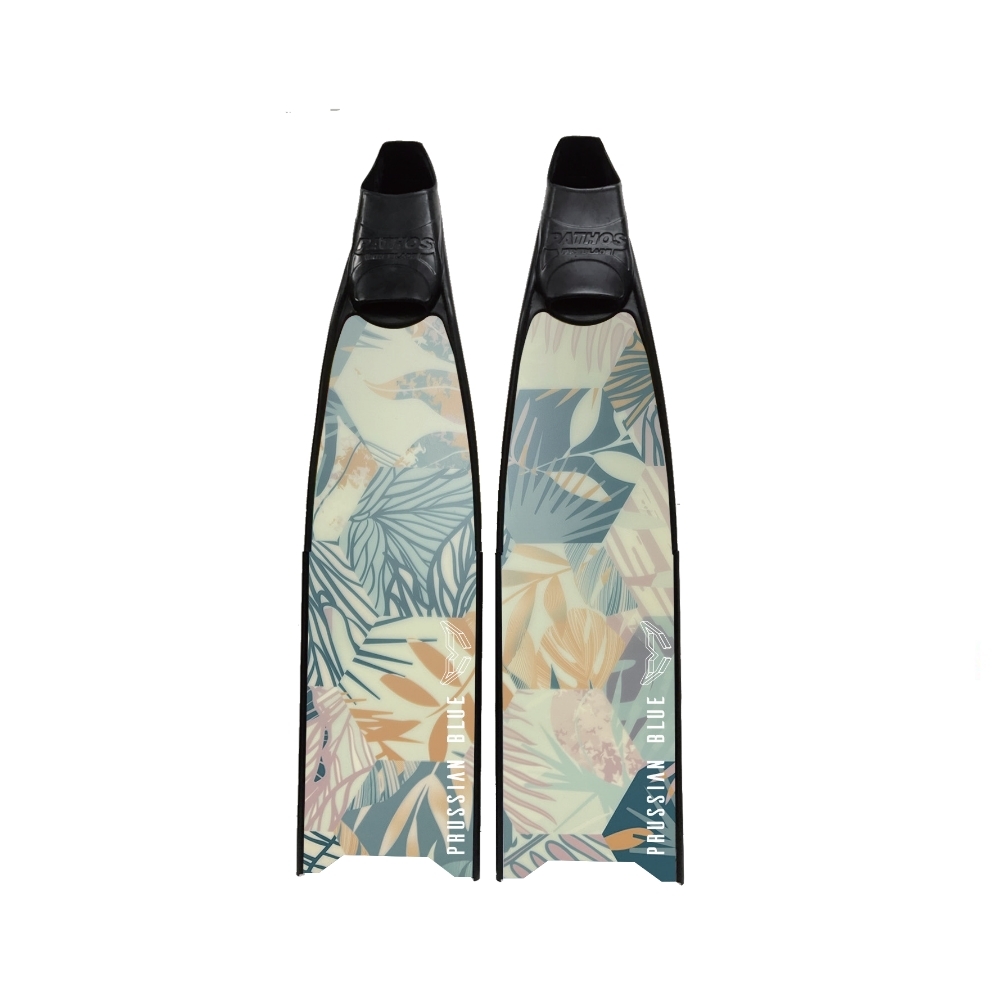 ▲2022 普魯士藍 玻纖彩繪板 熱帶叢林