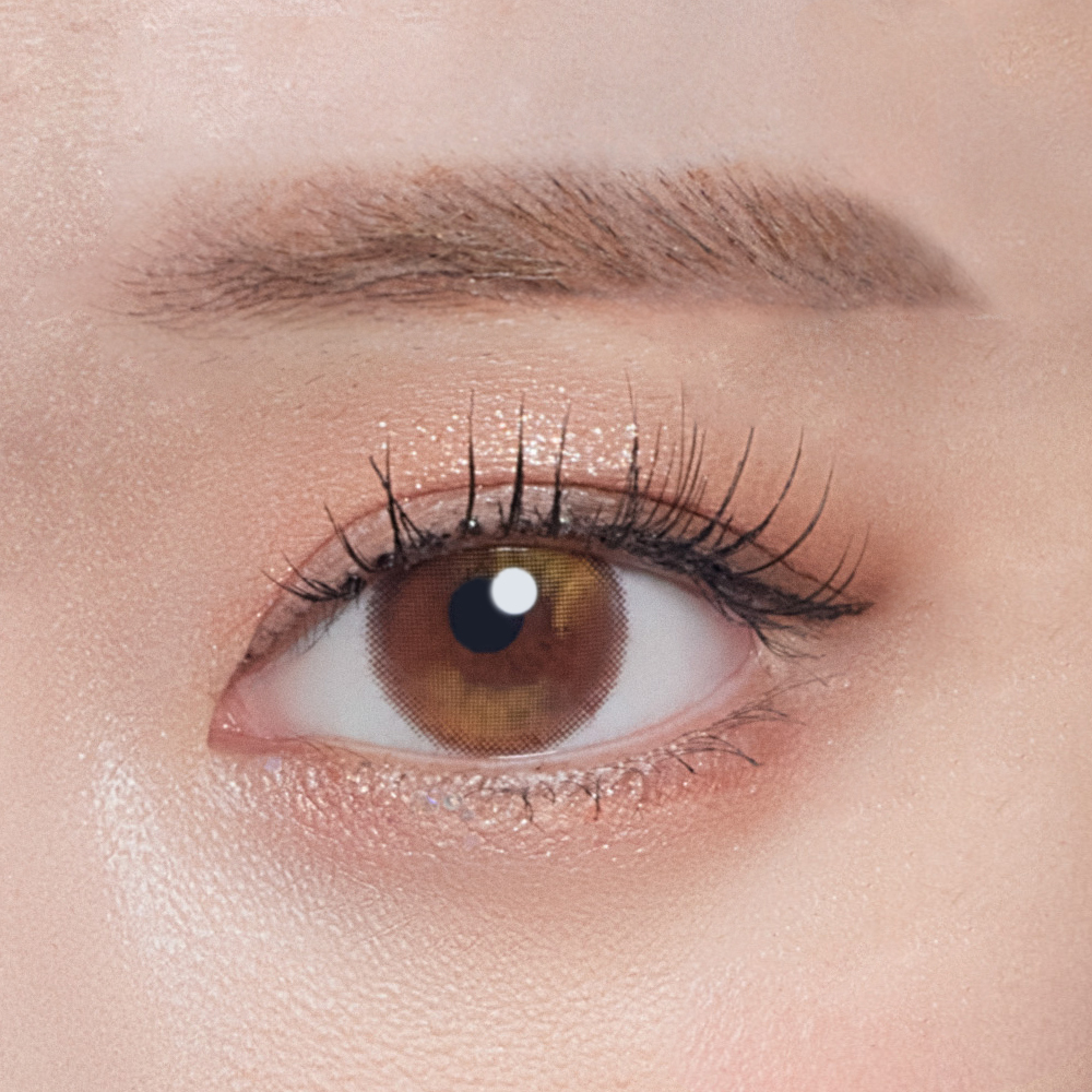 [月拋] Kissing Heart Stereo 1 month Brown 月拋彩妝隱形眼鏡｜每盒1片