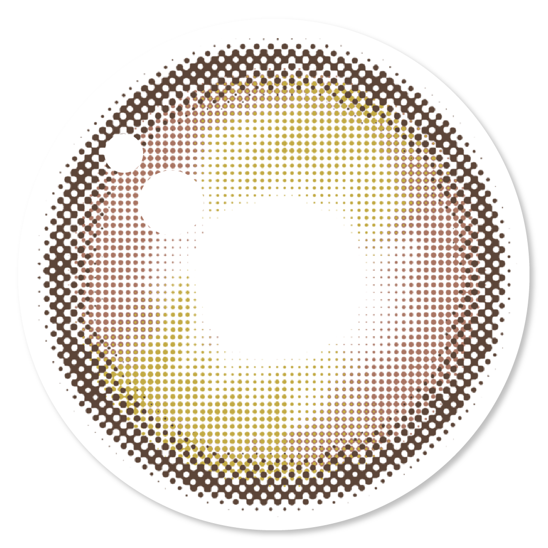 [月拋] Kissing Heart Stereo 1 month Brown 月拋彩妝隱形眼鏡｜每盒1片