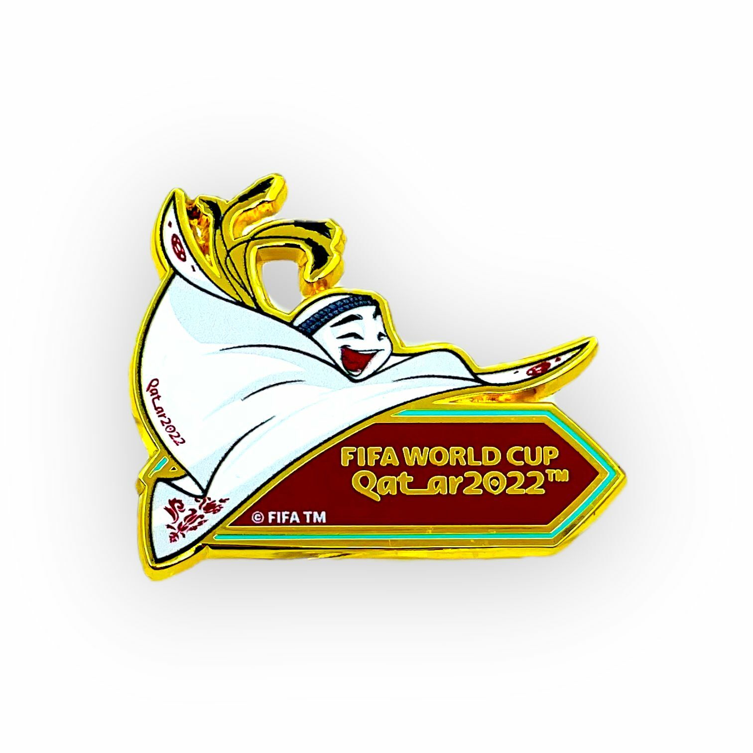 2022年世界盃吉祥物襟章(慶祝)