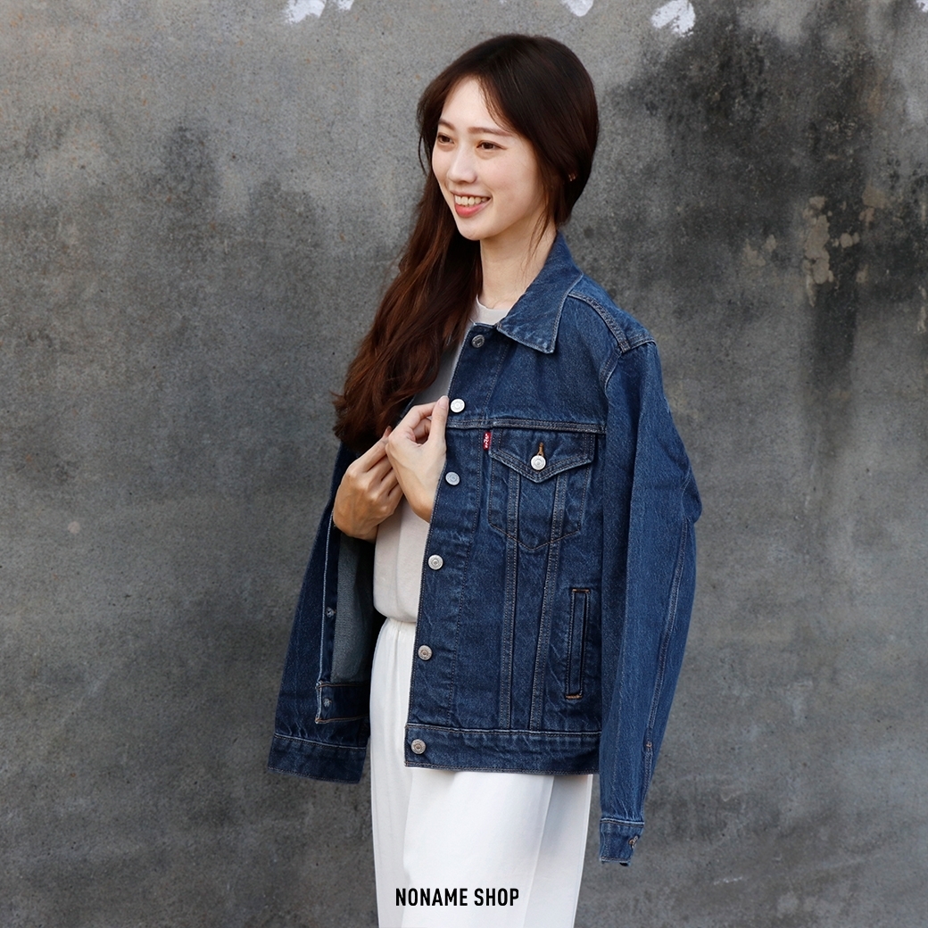 LEVIS 基本款 經典 口袋 牛仔 外套