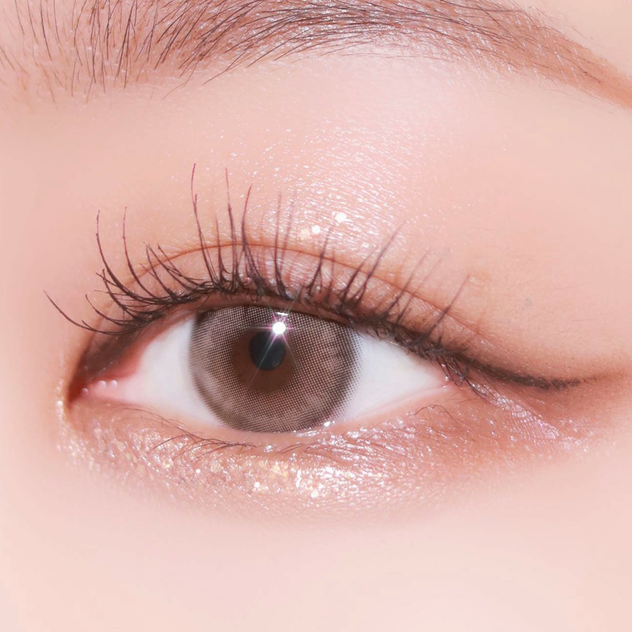 [月拋] Kissing Heart Lens Play 1 month Choco 月拋彩妝隱形眼鏡｜每盒2片