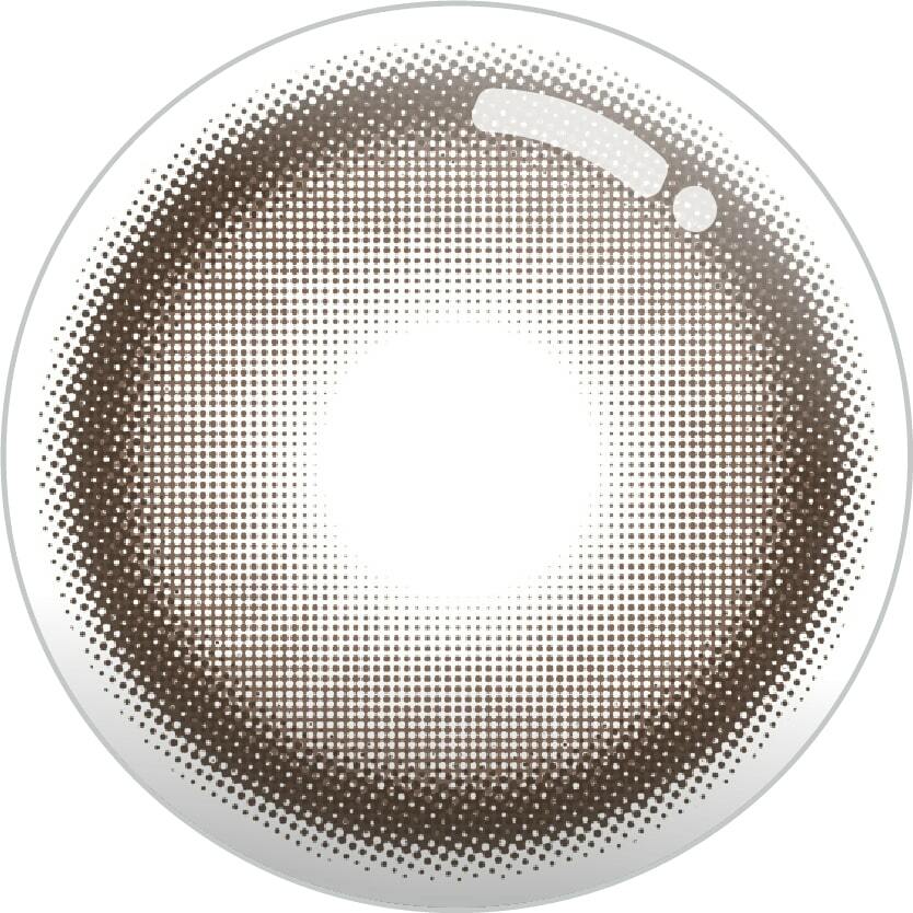 [月拋] Kissing Heart Lens Play 1 month Brown 月拋彩妝隱形眼鏡｜每盒2片