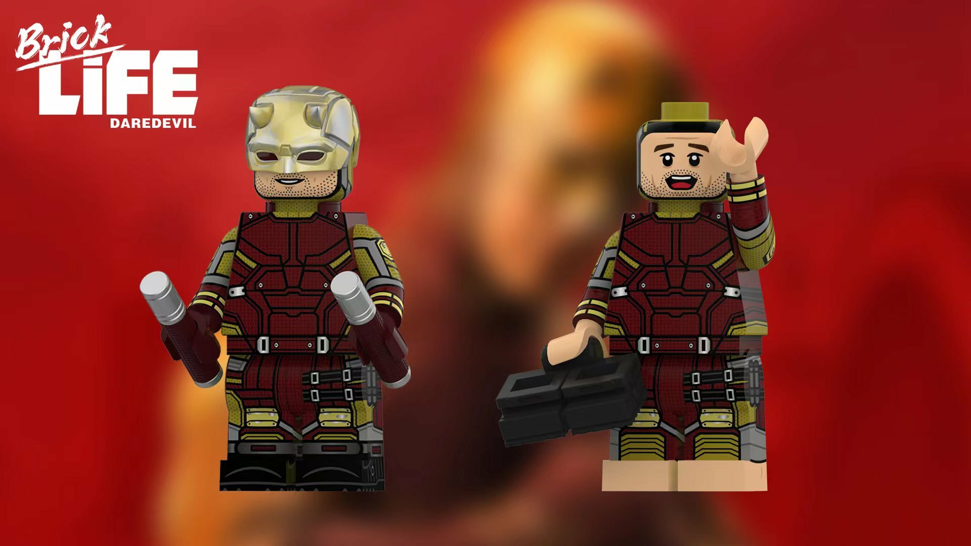 [LifeBrick][In Stock] Daredevil (Deluxe Ver) [Padprint]