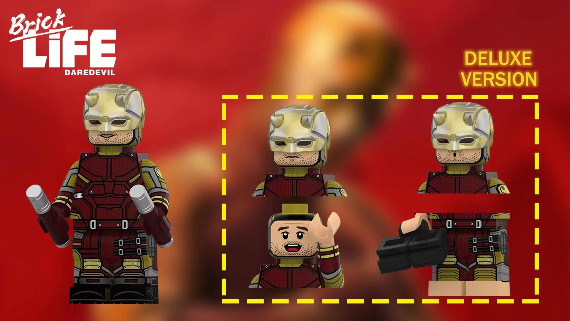 [LifeBrick][In Stock] Daredevil (Deluxe Ver) [Padprint]