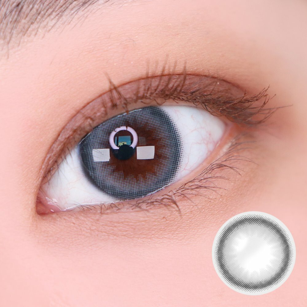 [月拋]  Classi mood 1 month Gray 月拋彩妝隱形眼鏡｜每盒2片