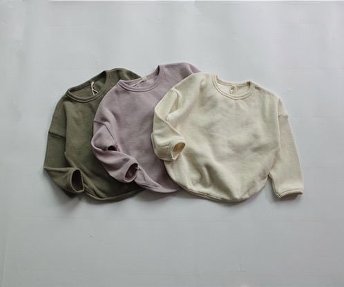 華夫格下擺圓弧上衣