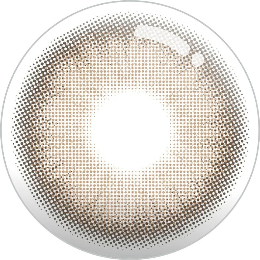 [月拋]  LENSPLAY 1 month Veneta brown 月拋彩妝隱形眼鏡｜每盒2片