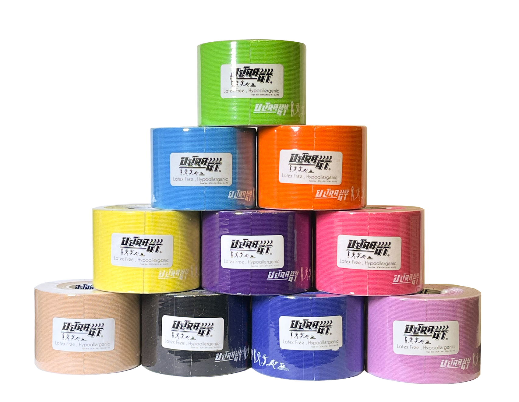 ULTRA GT Tape 肌肉貼布(綠色)(德國品牌/德國設計)(具備香港安全標誌)(最新顔色)