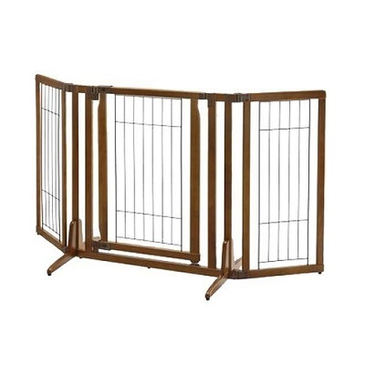 Richell 寵物用木製附門圍欄【需訂購】