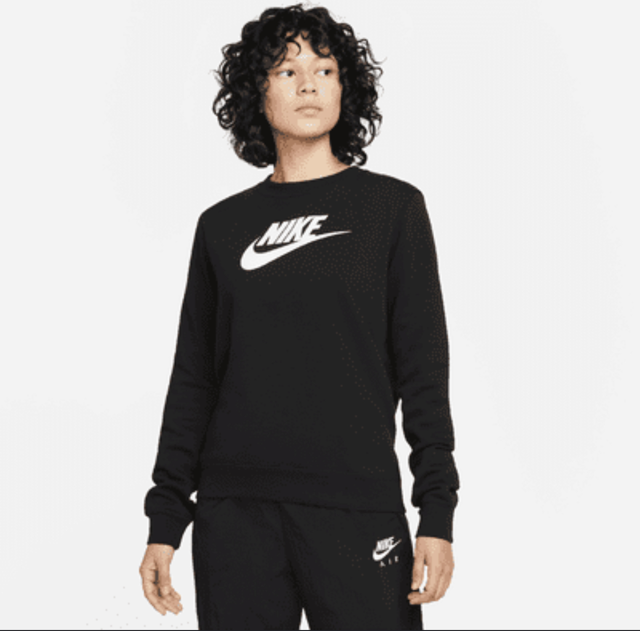 NIKE 上衣 女款 長袖上衣 運動  黑 DQ5833-010 NOV LU
