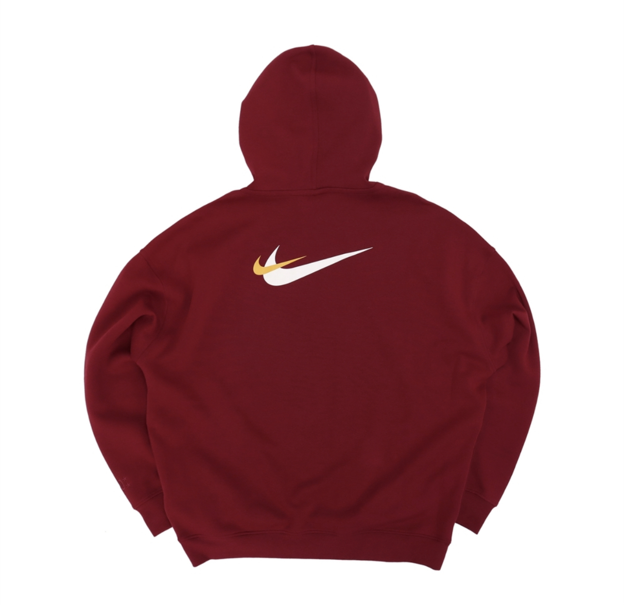 NIKE 上衣 女款 帽T 長袖上衣 運動 紅 FB7650-677 NOV Lu