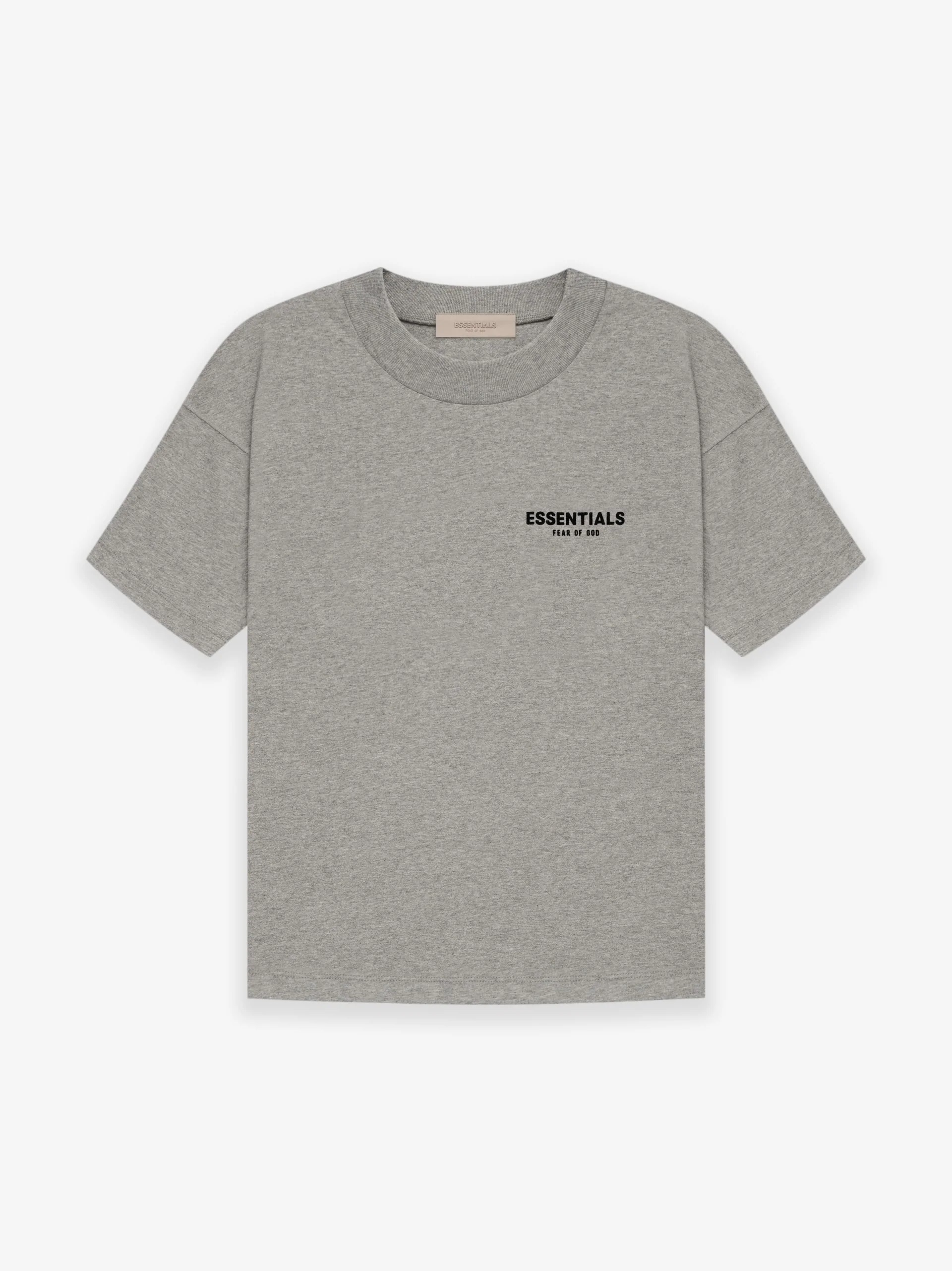 [INSTOCK] Fear Of God Essentials Back Logo Tee Dark Oat