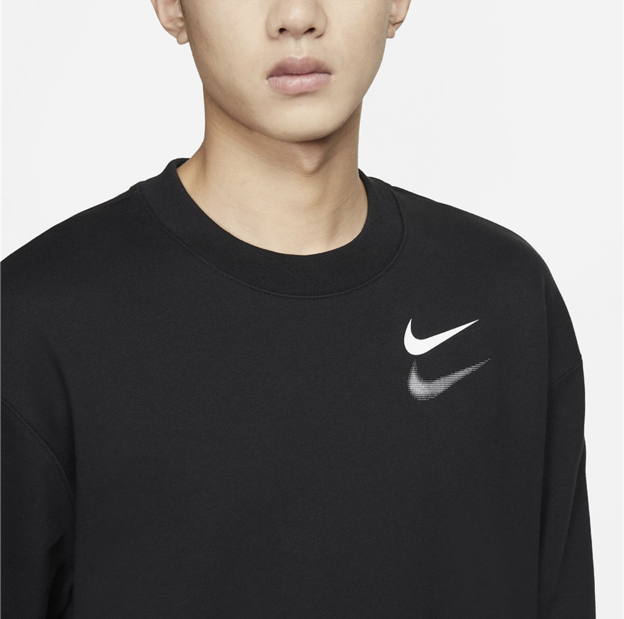 NIKE 耐吉 上衣 長袖上衣 大學T 運動 男款 黑 FB1911-010 NOV Lu