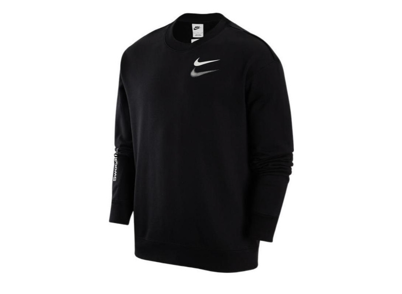 NIKE 耐吉 上衣 長袖上衣 大學T 運動 男款 黑 FB1911-010 NOV Lu