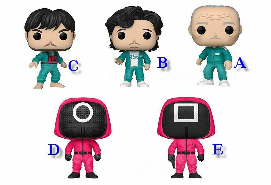 Funko Pop : 魷魚遊戲 玩家 及 管理員