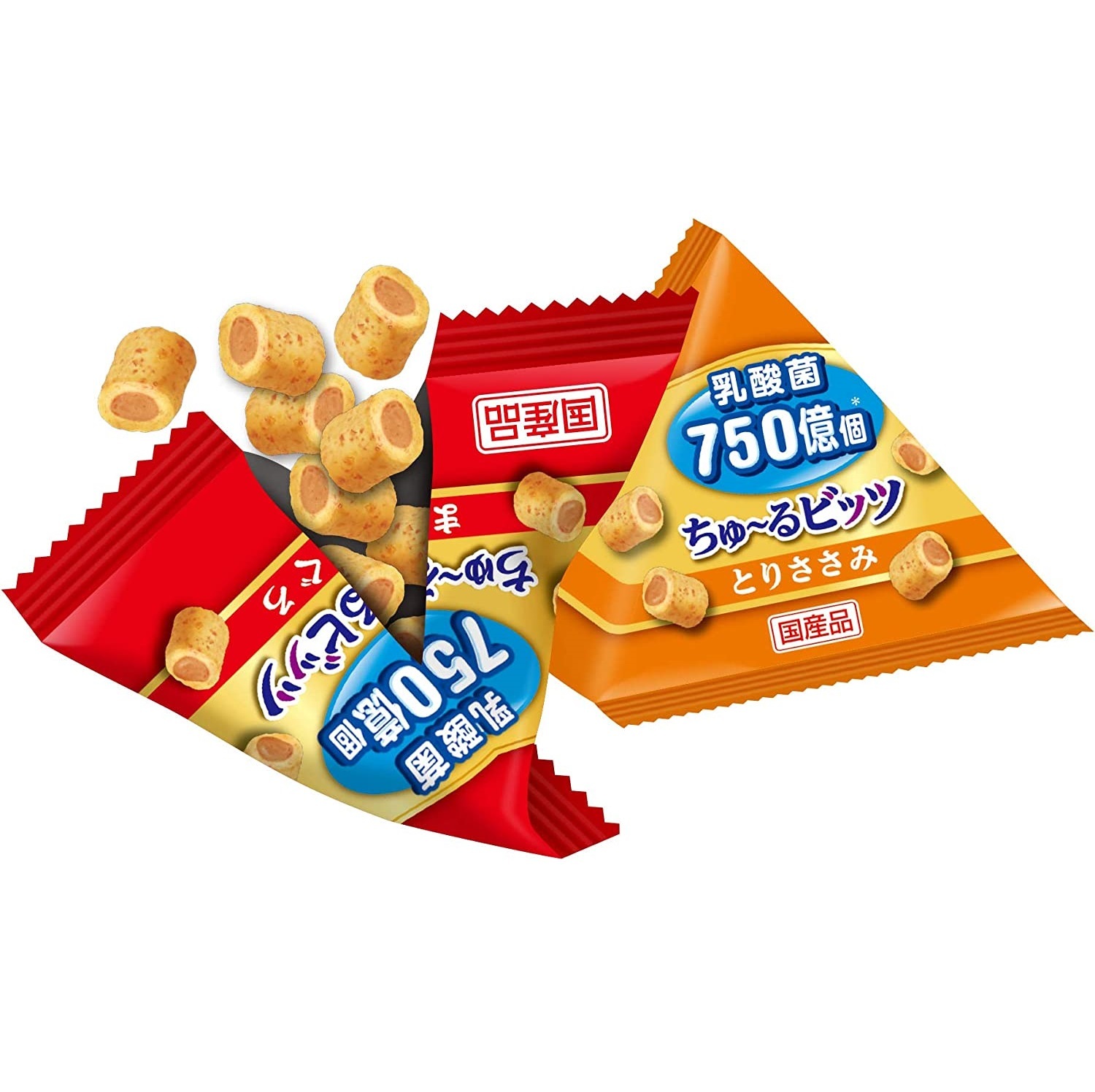 CIAO 流心粒粒 鰹魚味．12Gx3小袋