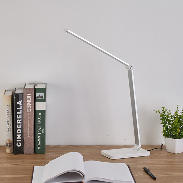 韓國JK 無線充電護眼檯燈LED調光調色usb檯燈 (J0388)