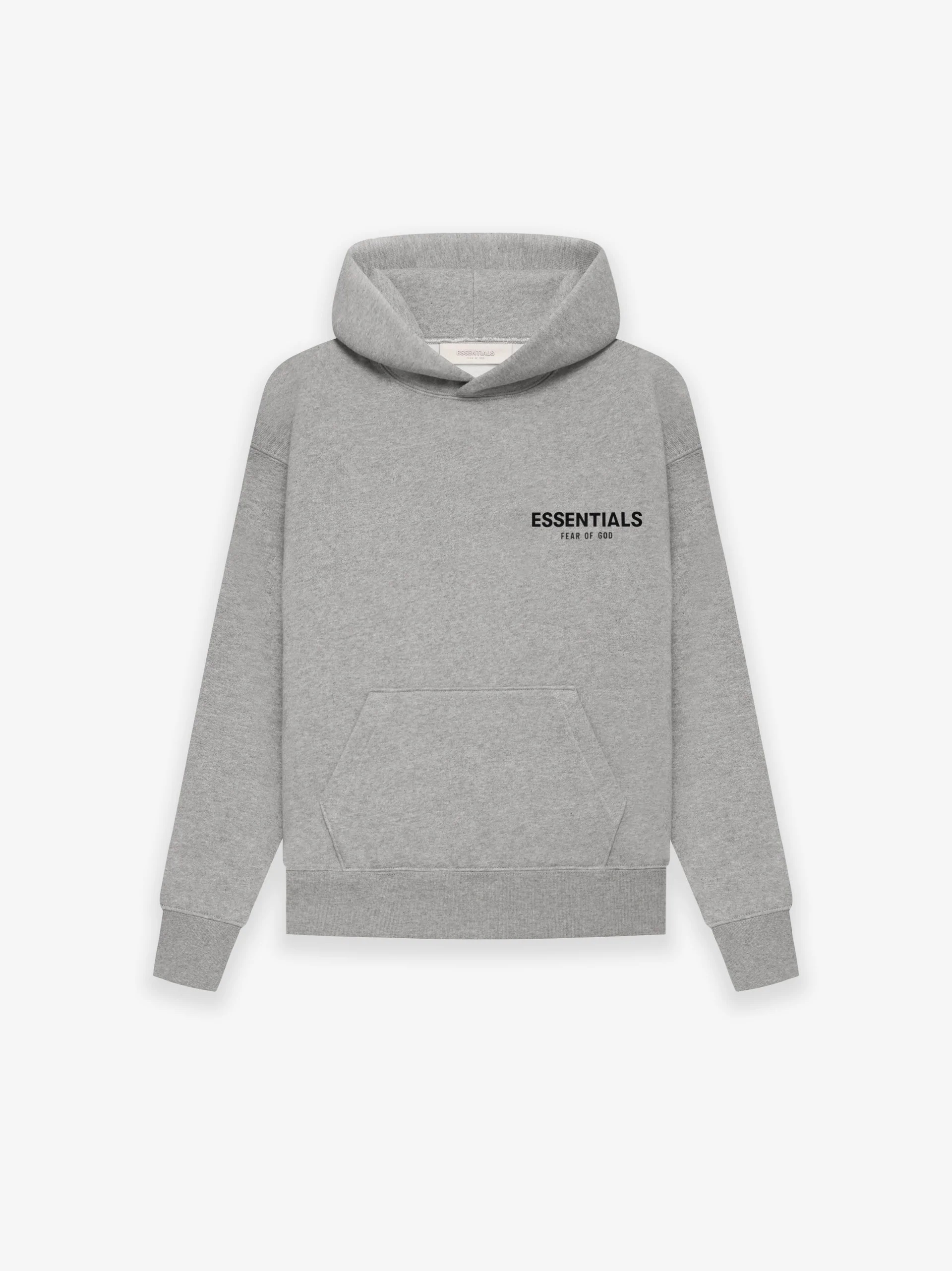 [INSTOCK] Fear Of God Essentials KIDS Hoodie Dark Oatmeal