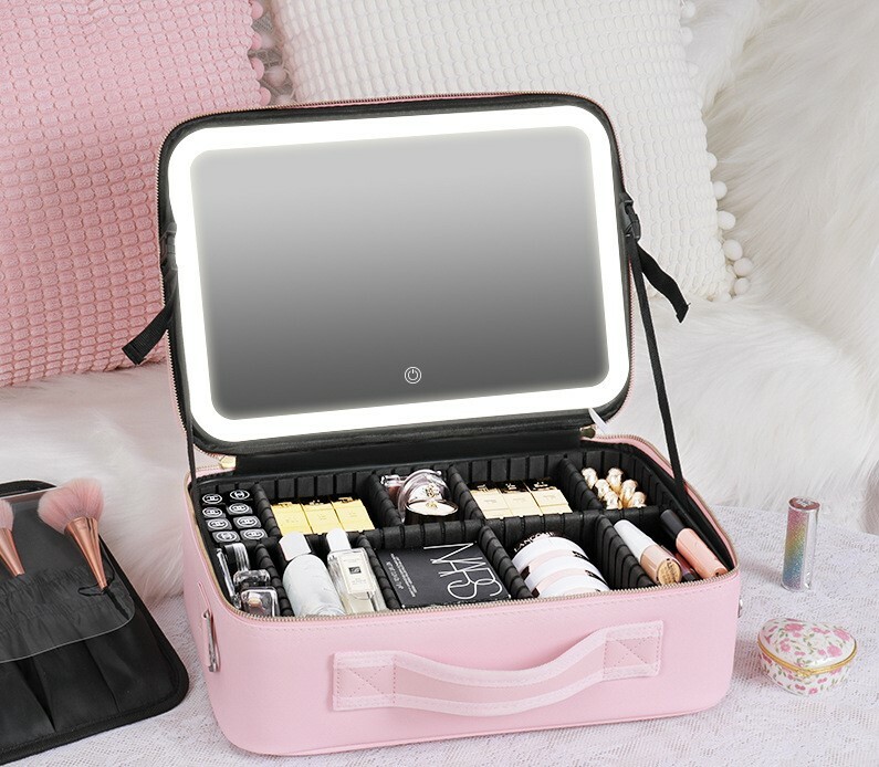 《1346》少女LED補光鏡化妝包