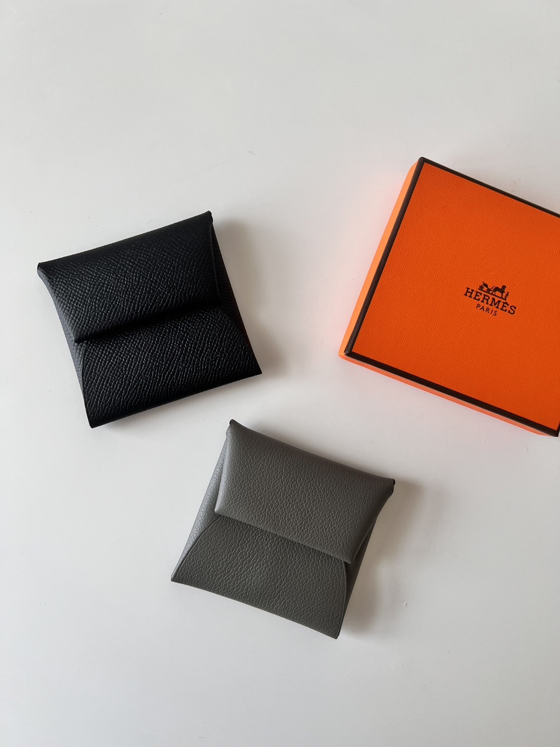 Hermes Bastia 積雲灰 愛馬仕零錢包