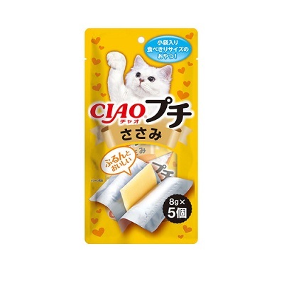 CIAO 片裝零食 - 雞肉味  (8gx5片裝)【$100 X 7 包】【可混合其他口味】