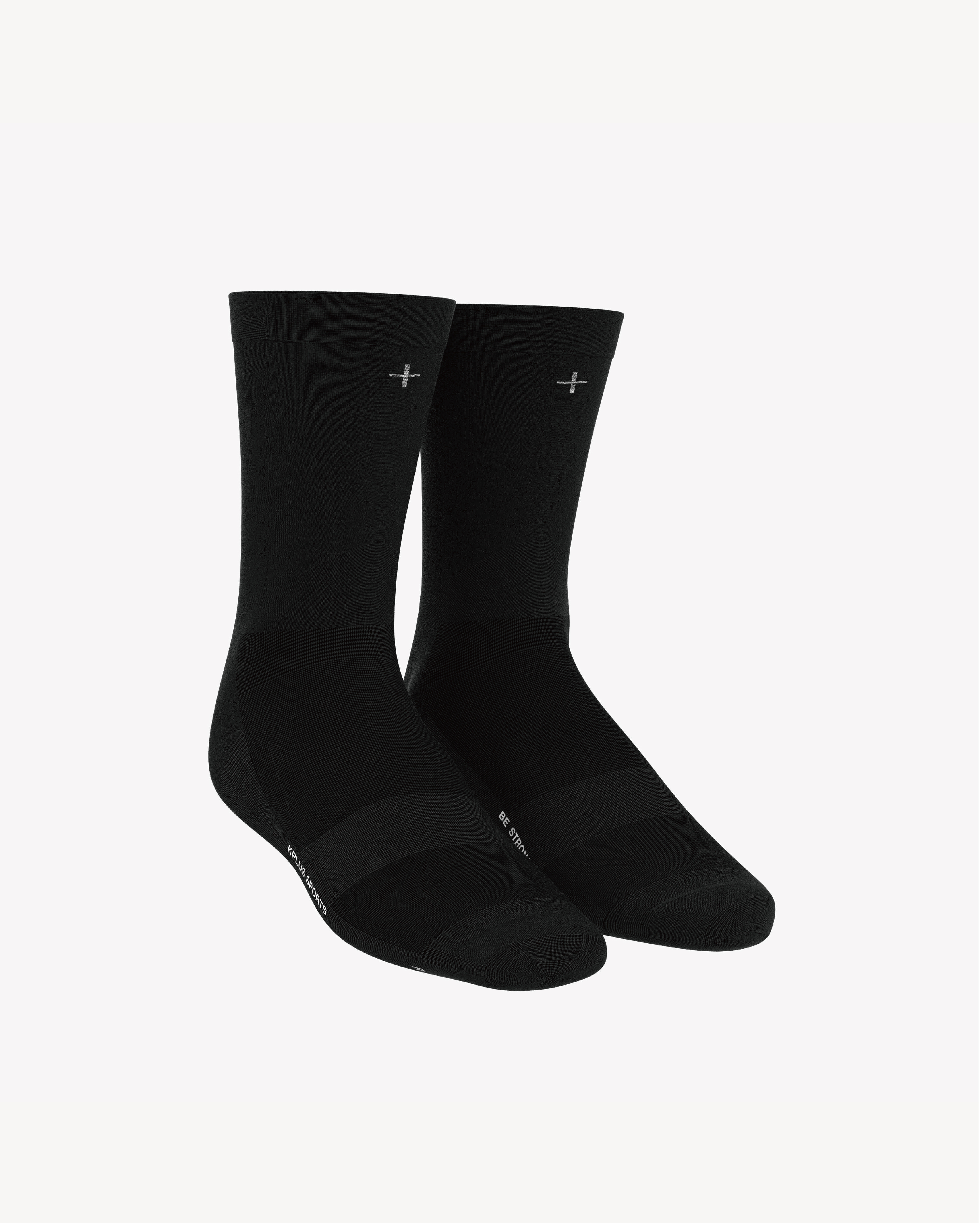 【KPLUS】FUNCTIONAL SOCKS 騎行高機能車襪 / Black 黑 (請選購最新款)