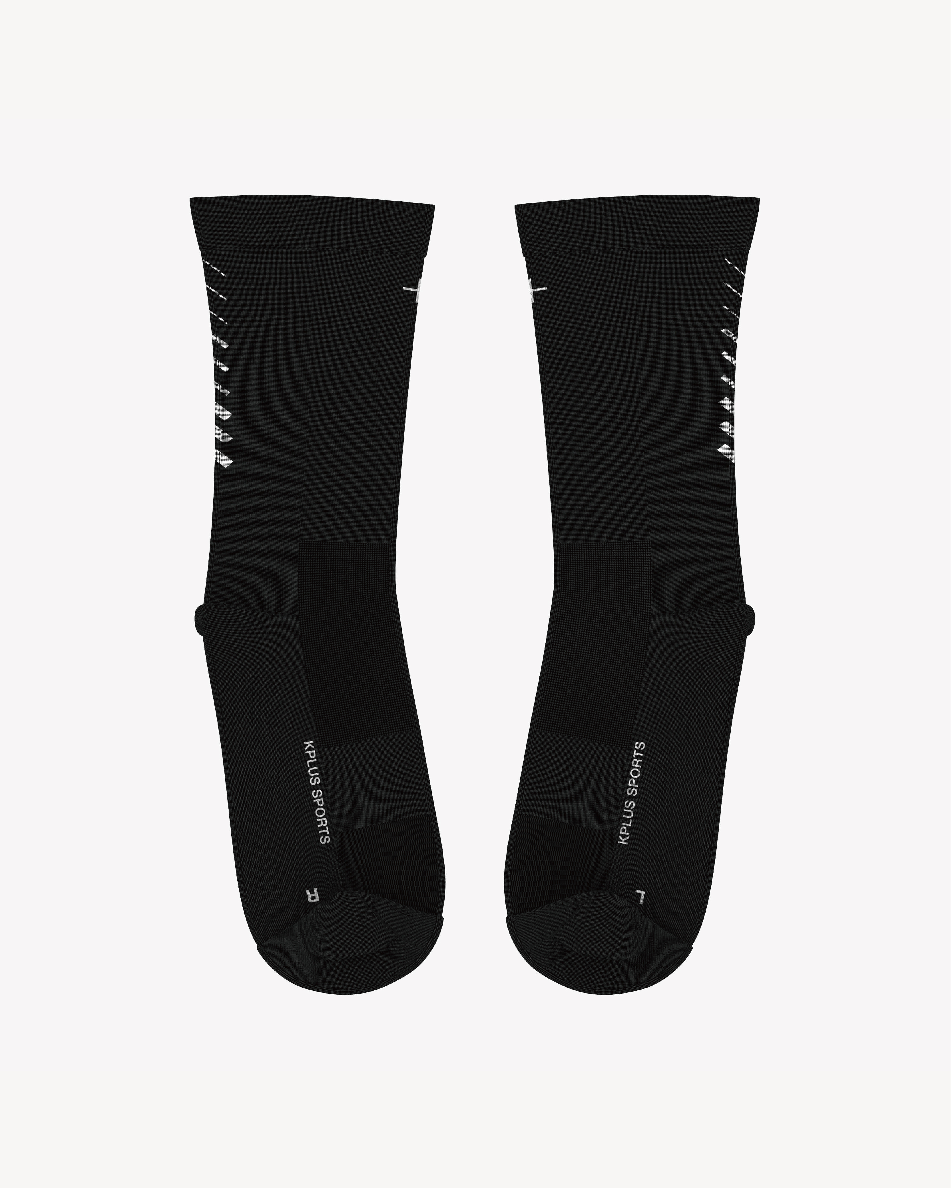 【KPLUS】FUNCTIONAL SOCKS 騎行高機能車襪 / Black 黑 (請選購最新款)