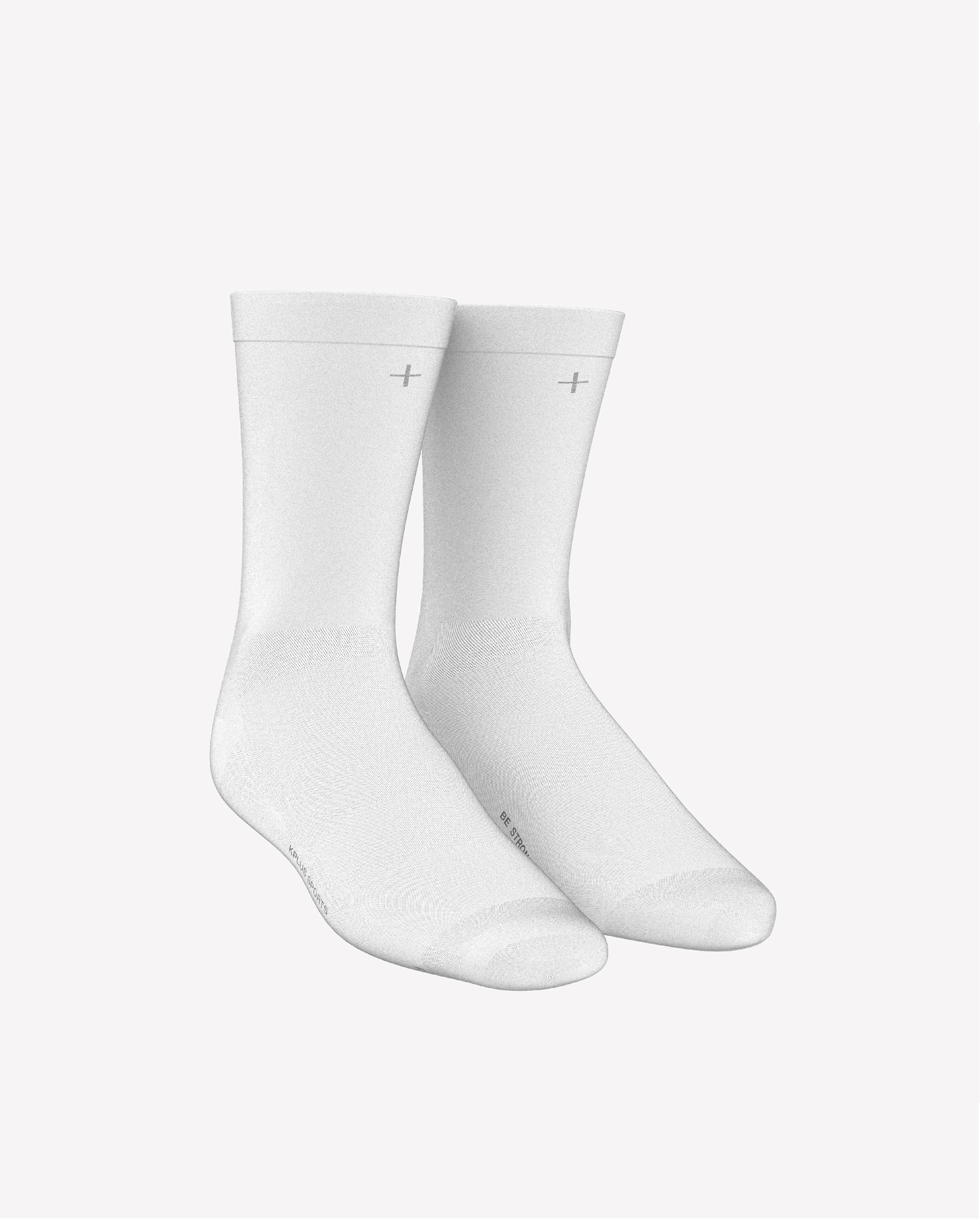 【KPLUS】FUNCTIONAL SOCKS 騎行高機能車襪 / White白 (請選購最新款)