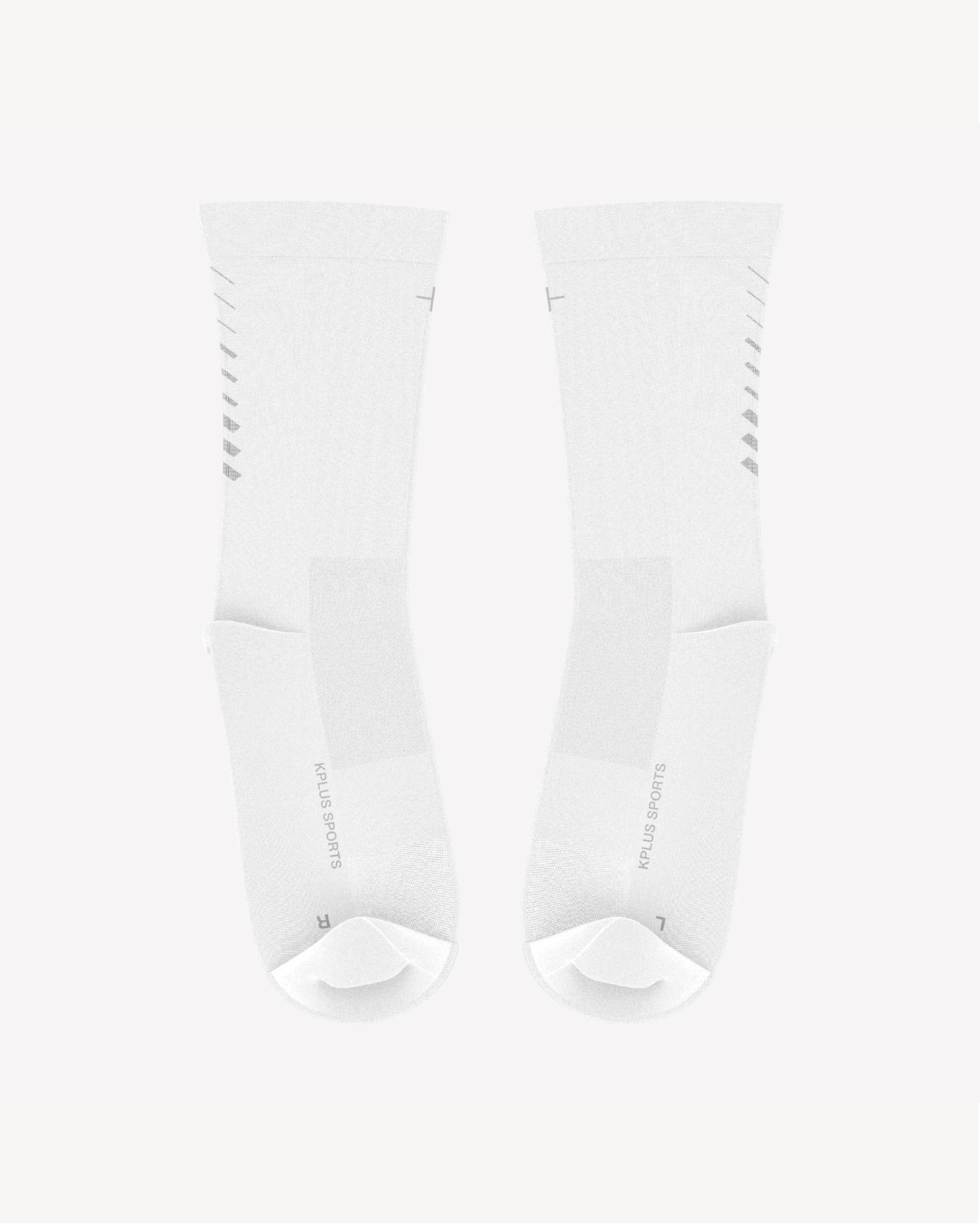 【KPLUS】FUNCTIONAL SOCKS 騎行高機能車襪 / White白 (請選購最新款)