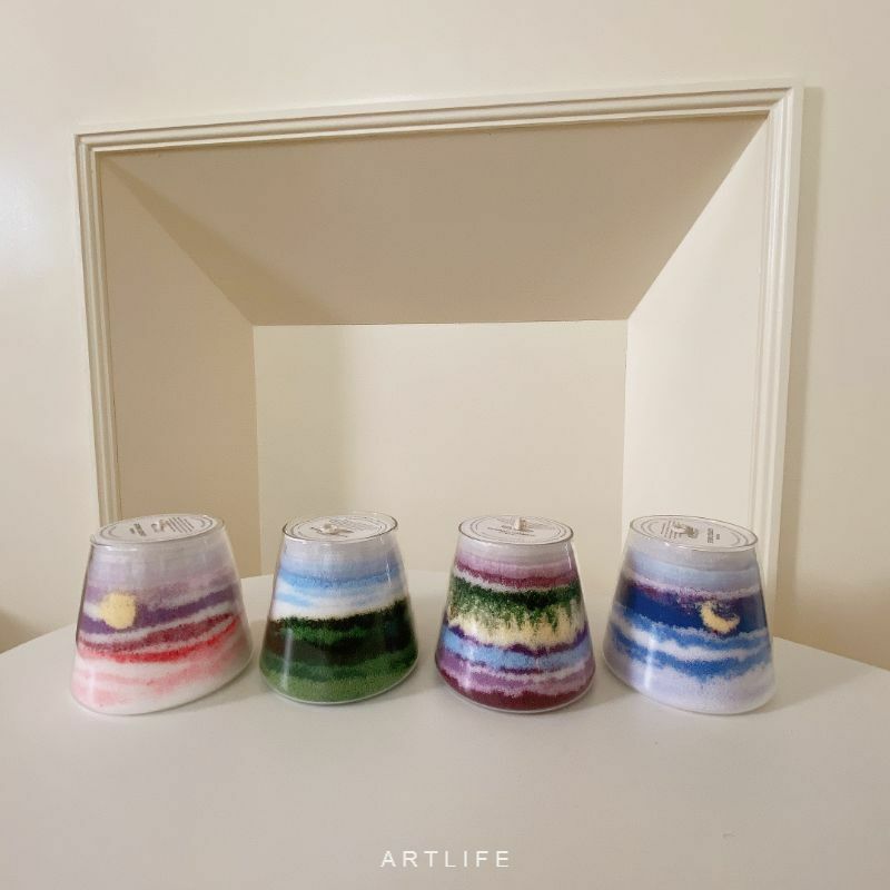 (特惠) 許你一個浪漫沙畫蠟燭