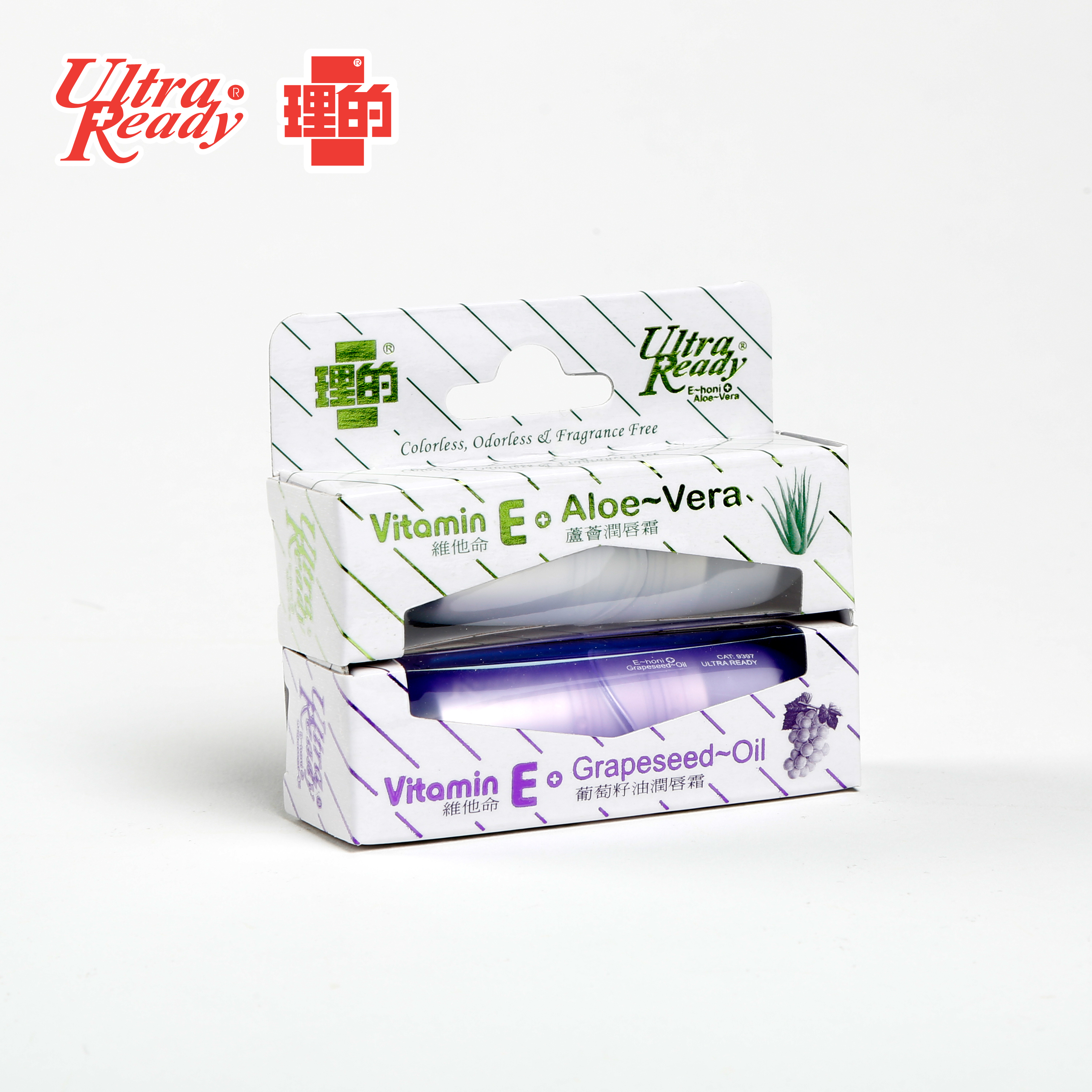 *新裝* [原盒優惠-6套] 理的四季蘆薈及葡萄籽油潤唇霜~孖裝