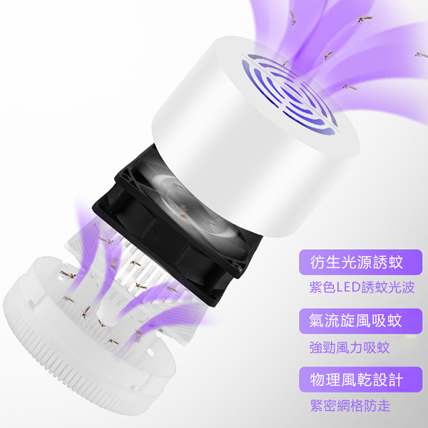 Japan JTSK Creative 3D Visual No Radiation Mosquito Killer (009) (P2481)