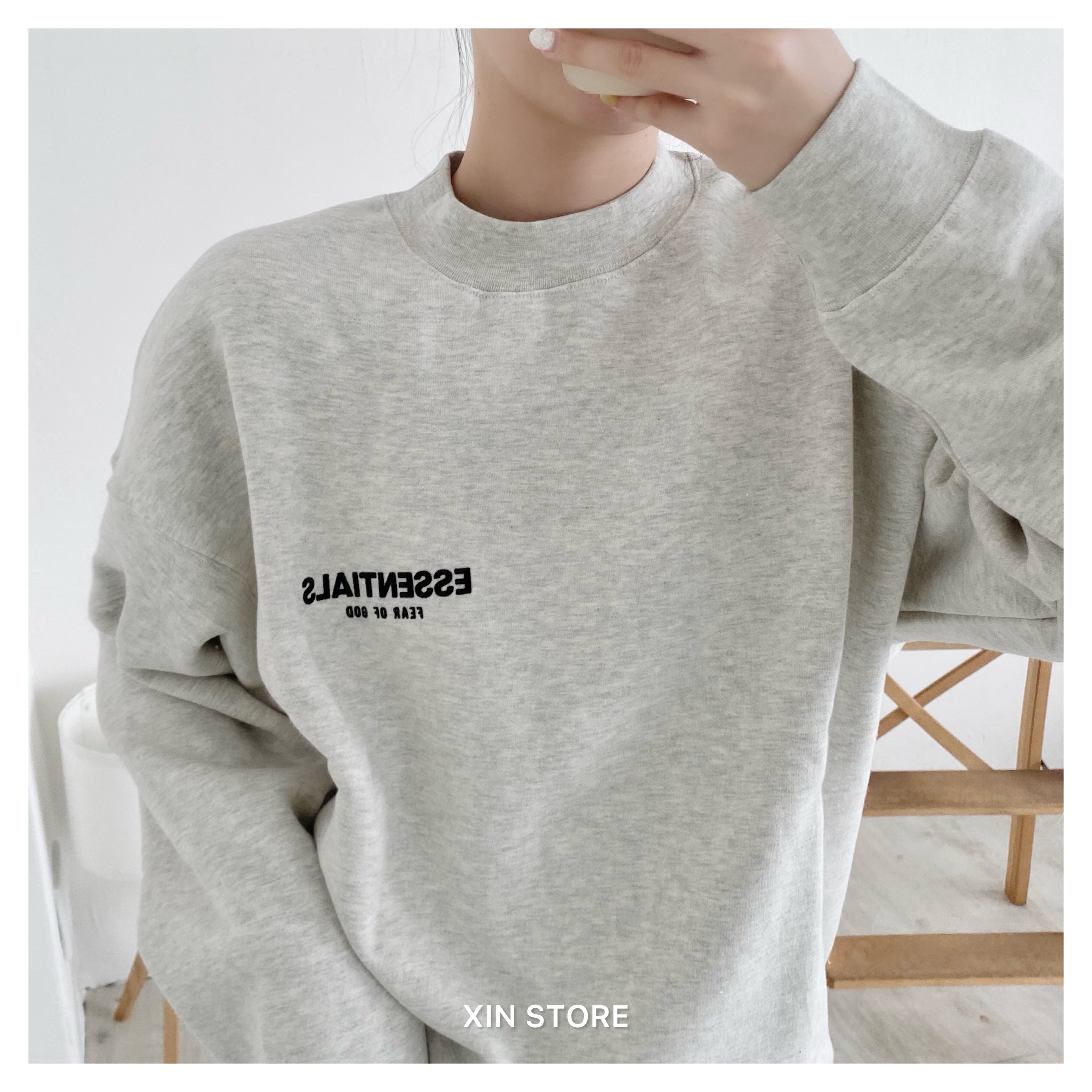 FOG essentials Crew Neck Sweatshirt S 白-