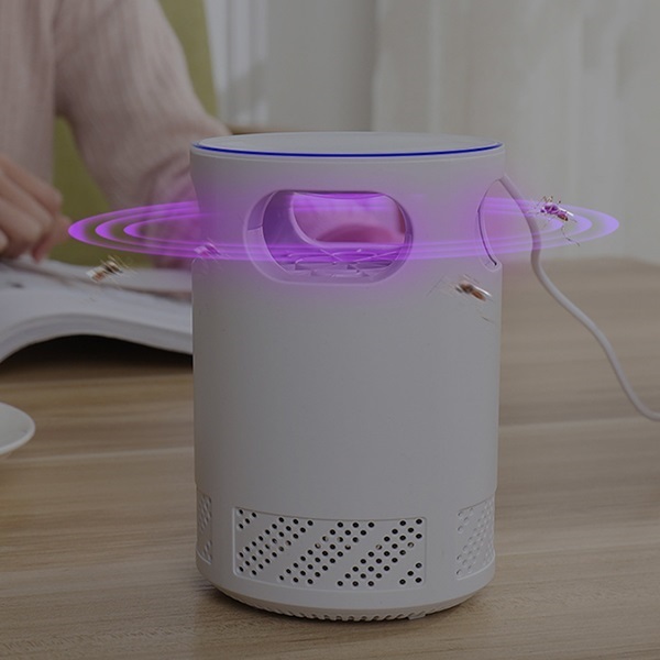 韓國JK 新款家用物理滅蚊器光誘吸入式光催化滅蚊蟲捉捕蚊蒼蠅滅蚊燈 (J0737)