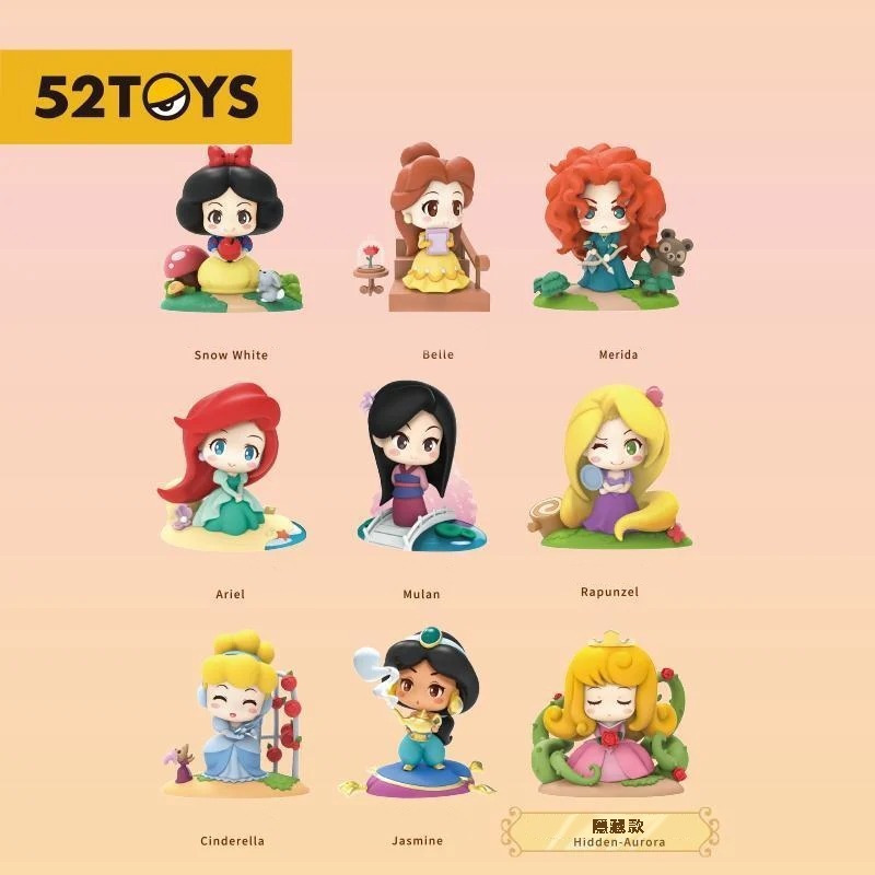 52TOYS 迪士尼公主系列童夢奇緣  (box of 8)