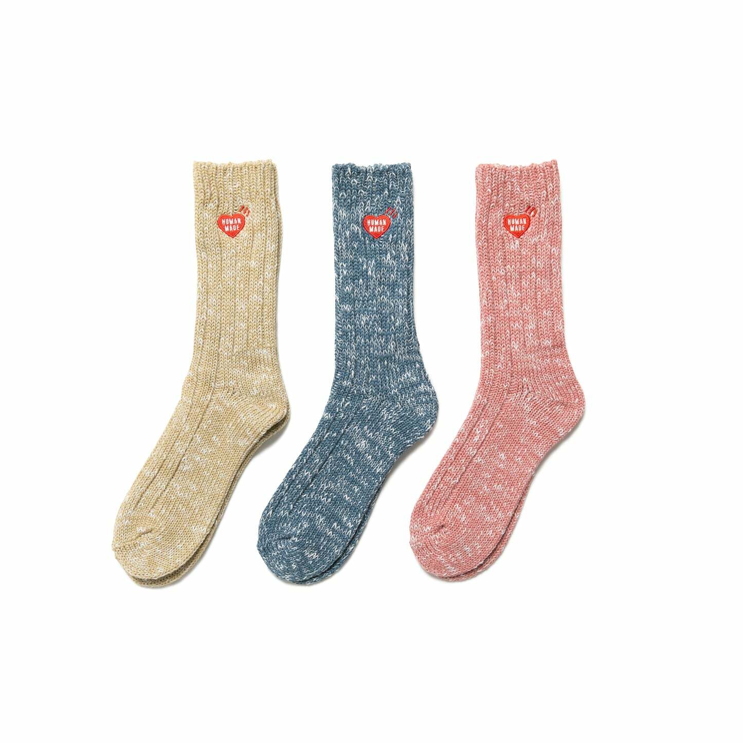 2022AW HUMAN MADE LOW GAUGE RIB city boys 穿搭 襪子 現貨