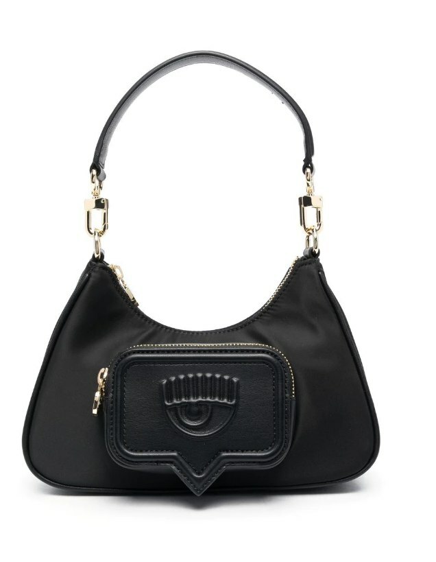 [S] CHIARA FERRAGNI ZS525-899 EYELIKE POCKET BAG,BLACK, 8052672318022 (SCF184)