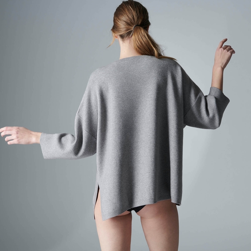 PARESSE 憪靜 針織衫 時尚灰