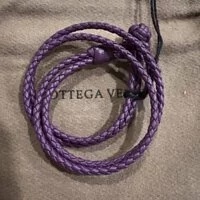 [S] BOTTEGA BRACCIALE INTREC.NAPPA/NAPPA/OTTONE BR,PURPLE, 624104V001N5213 (SBV20)
