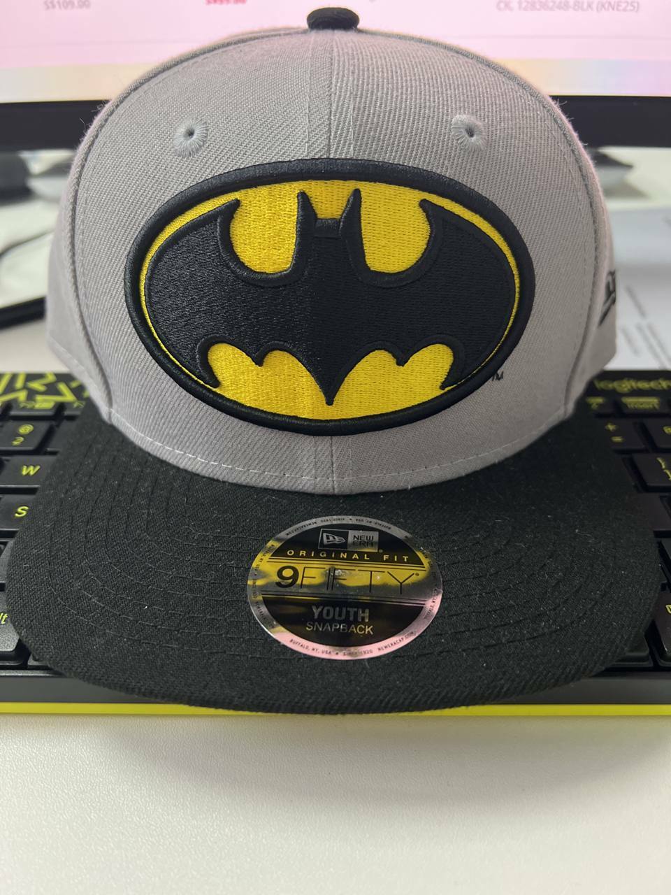 [S] MLB JR LOGO CAP,BLACK MULTI, 195504627997 (SMLB191)