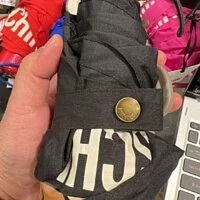 [S] MOSCHINO MINI UMBRELLA IN BEAR, BLACK, 9999000011417 (SM303)