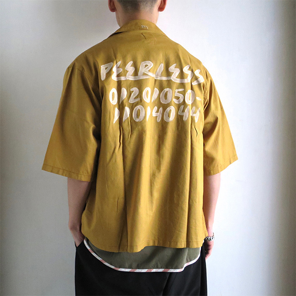 🔥ON SALE: VISVIM CORNET SHIRT S/S - MUSTARD SIZE 2 PRE ORDER ITEM (預訂中)