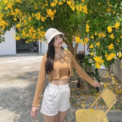 Waffle  Crop Set🧇